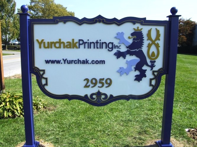 Sandblasted and Routed Signs