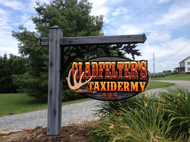 Sandblasted and Routed Signs